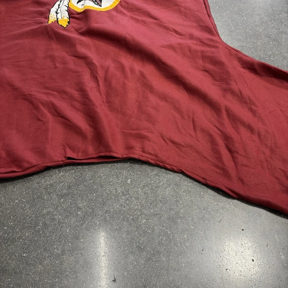 Redskin Stocking Halloween Costume Christmas NFL Commanders Burgandy 1 Sz Adult‎